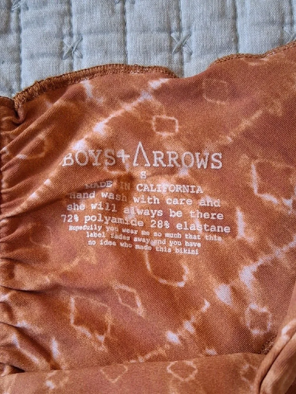 Boys + Arrows Kiki Bikini Bottoms in Wandering Ways